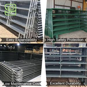 Ağır toptan toplu galvanizli hayvancılık çiftlik Yard inek sığır Corral panelleri satılık - Product Image 3