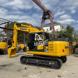 รถตักดินมือสองสภาพดีใช้รถตักดิน Komatsu PC130กลางดินรถขุดดิน PC130โคโมทัสึมือสอง PC220 PC200 PC160 - Product Image 2