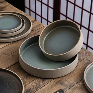 Juego de Platos de Cerámica Modernos y Creativos de Estilo Occidental, Ecológicos, con Diseño Personalizado para Filetes, Postres y Desayunos - Product Image 2