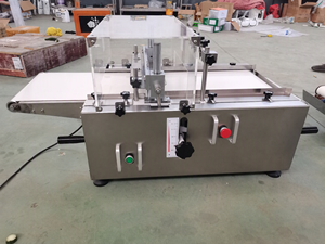 Machine à découper les biscuits de type 120, machine à découper la pâte automatique, épaisseur réglable, coupe-biscuits commercial <span class=keywords><strong>pour</strong></span> boulangerie, qualité alimentaire - Product Image 6