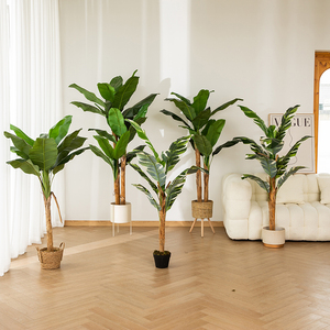 Offre Spéciale : Grand Arbre <span class=keywords><strong>Bananier</strong></span> Artificiel de 180 cm pour la Décoration Intérieure et Extérieure des Centres Commerciaux - Product Image 4