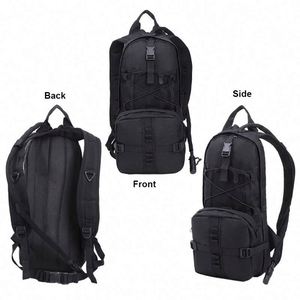Mochila de agua de muestra gratuita con bolsa de agua de 2.5L para deportes al aire libre, montañismo y ciclismo, mochila de camuflaje para los hombros. - Product Image 6