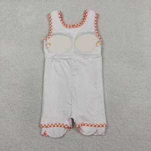 ชุดเดรสกีฬา RTS Athletic Wear ลายสก็อตสีสันสดใสสำหรับเด็กผู้หญิงตัวเล็ก แต่งขอบระบาย พร้อมกางเกงซับใน เหมาะสำหรับเล่นเทนนิส โยคะ - Product Image 6