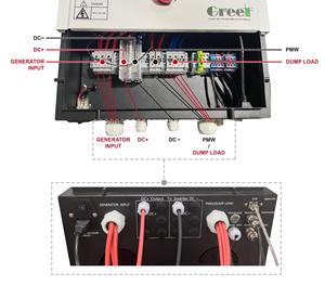 Controlador de Carga Híbrido Eólico Solar de 100KW con MPPT, Controlador de Sistema Conectado a la Red - Product Image 4