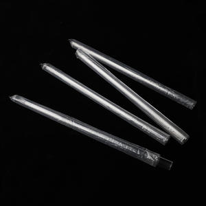 Grandes pailles transparentes en plastique pour smoothies, milkshakes, thé <span class=keywords><strong>à</strong></span> bulles et boissons épaisses - Product Image 6