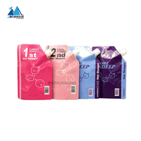 Emballage personnalisé avec logo pochette d'emballage en plastique anti-odeur mangue fruits secs emballage alimentaire sac zippé