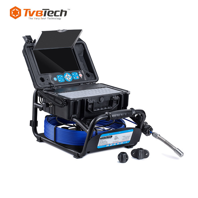 Manufacture of Sewer Pipe Inspection CCTV Drain Camera 20M/30M/40M Self-Leveling Camera Head