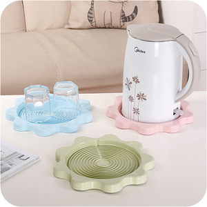 Thermos Mat Novelty Shape Non Slip Heat Insulation Tray For Kitchen Water Bottle Protection Nordic Color - Product Image 2