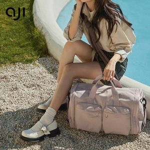 대용량 캐리 온 더플백 개별 신발 보관 크로스 숄더백 고급 수하물 여행 가방 - Product Image 2