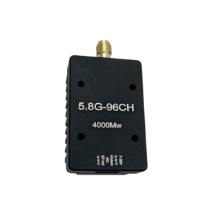 Émetteur vidéo FPV pour drone 5,8 GHz 4W 96CH VTX Haute puissance Transmission analogique sans fil pour drones de course aériens - Product Image 5