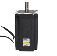 Moteur BLDC à aimant permanent triphasé 310V NEMA 34, 3000 tr/min, 750W, 2,4 N.m, montage à bride pour machines CNC et équipements automatiques