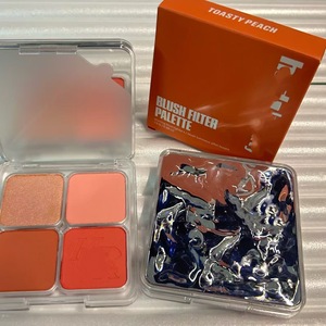 Hu blushing FILTER blushing blushers Palette ความเงางามสูง Blush lighter สูตร4สี ULTRA-pigmented Matte blushes blushes - Product Image 4