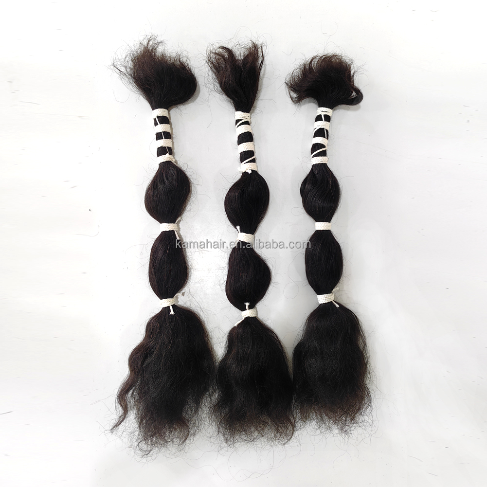 Vast Hair Workshop Craft Detail 3 for KAMA Crochet Perruque Water Wave Bundles Human Hair Extensions for Twists and Braiding