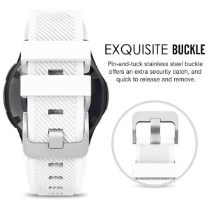 Bandas de reloj deportivas de goma de silicona correa de reloj inteligente ajustable para Samsung Gear S3 20mm 22mm correas de reloj - Product Image 5