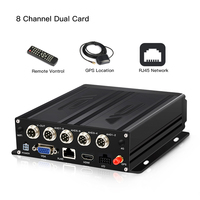 Grabador de vídeo dvr para coche, dispositivo grabador de vídeo con función Wlan, 8 canales, Gps, red 4g, Android, 360, hecho en China