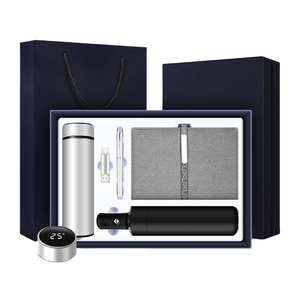 Hot Bán Văn Phòng Tùy Chỉnh Bộ Quà Tặng B5 Kích Thước Vải PP Bìa Chất Liệu Với Logo Cốc Cà Phê Máy Tính Xách Tay Bút Ổ Đĩa Flash Kinh Doanh Bộ Quà Tặng - Product Image 5