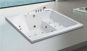 Bain à remous intégré pour 3 personnes Babble Yacuzzi <span class=keywords><strong>Spa</strong></span> avec douche à eau chaude Bain à remous intérieur et extérieur - Product Image 6