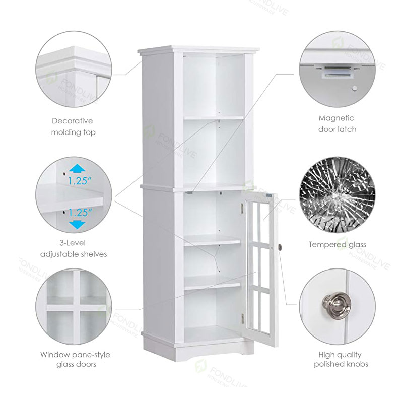 Bathroom storage cabinet