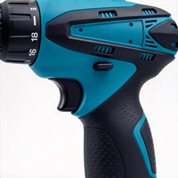 Perceuse sans fil 12V rechargeable en gros, kit d'outils de perçage et de vissage électrique avec embouts, boîte en plastique, prise en charge OEM, acceptation des commandes OEM