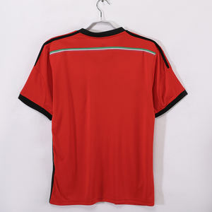 2014 एज़्टेक दूर जर्सी फिरी रेड शर्ट ब्लैक एक्सेंट रेट्रो लुक कस्टम प्रिंटिंग लो मॉक मिक्स ऑर्डर थोक 100% पॉलिएस्टर - Product Image 6