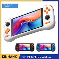Console de jeu portable K56 avec écran tactile de 5,5 pouces, Android 14, open-source, rétro, haute définition, grand écran, joystick, machine d'arcade