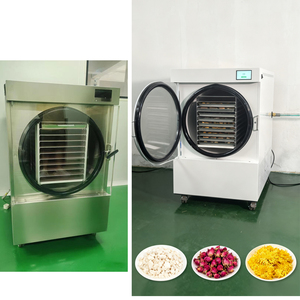 Equipo de Liofilización Automático Profesional y Eficiente con Control PLC, Calefacción, Trampa de Frío a -40°C, 20kg/h para Procesamiento de Alimentos - Product Image 3