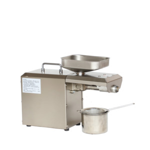Prensa Multifuncional de Acero Inoxidable para Uso Doméstico, Agrícola y en Restaurantes, de 3-6 kg/h, para Extraer Aceite de Oliva y Soja en Frío y Caliente - Product Image 3