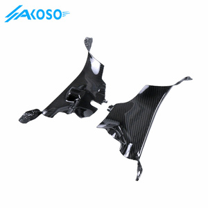 AKOSO 3K 3*3 fibra de carbono motocicleta carenado lateral modificado forro frontal para <span class=keywords><strong>Ducati</strong></span> Panigale V4 V4S <span class=keywords><strong>V4R</strong></span> 2018 + - Product Image 5