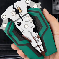 Pince à dénuder multifonctionnelle, nouveau modèle pour électriciens, peut tester la tension et dénuder l'isolation des fils.
