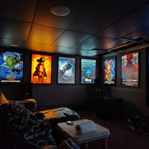 Cadre publicitaire mural en aluminium avec panneau acrylique, cadre à clipser, boîte à lumière LED rétroéclairée, grandes boîtes à lumière de cinéma - Product Image 6