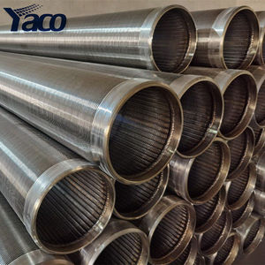 Filtre <span class=keywords><strong>Johnson</strong></span> à fentes continues pour puits d'eau et contrôle du sable, pour tuyaux de puits pétroliers - Product Image 1