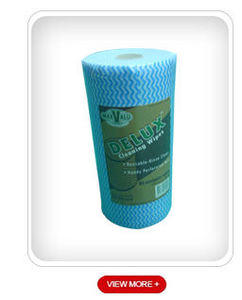 Vente de tissu non tissé en pulpe de bois de haute qualité, 36 g/m² ~ 120 g/m², en rouleau <span class=keywords><strong>jumbo</strong></span>, spunlace, lingettes industrielles jetables pour le nettoyage - Product Image 5