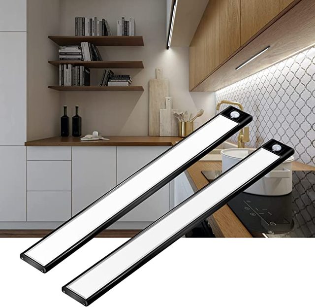 1500mah Rechargeable Wireless Motion Sensor Closet Light 32/70 LED Under Cabinet Light with Aluminum Luminous Cabinet Lamp
