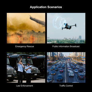 ระบบลำโพงไร้สาย Foxtech M30P เครื่องขยายเสียง ไมโครโฟนแบบติดตั้งบนอากาศ สำหรับโดรน <span class=keywords><strong>DJI</strong></span> M30 อุปกรณ์เสริมสำหรับโดรน - Product Image 3