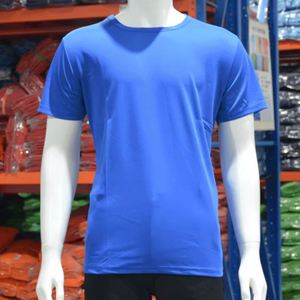 <b>Cheap</b> Price 180GSM Ice Silk Fiber Breathable Quick Dry Sport Wear Tee Heat Transfer Designs T Shirt - Product Image 1