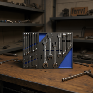 ชุดเครื่องมือเฟอร์วีครบชุดพร้อมประแจและไขควงเหล็กโครเมี่ยมวาเนเดียม - Product Image 2