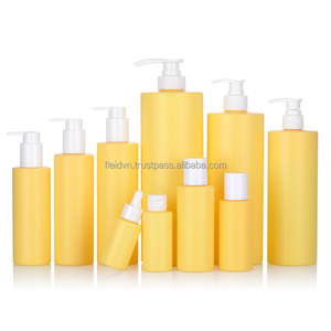 Botella de Champú Personalizable en Forma de Cilindro, de Alta Calidad, Fabricada con Moldeo por Soplado de PE, PETG y PET, con Bomba Pulverizadora, Cabezal de Presión, Superficie Esmerilada/Brillante - Product Image 6