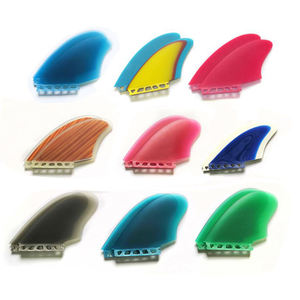 Juego de Aletas Dobles Verticales Hechas a Mano para <span class=keywords><strong>Tabla</strong></span> de <span class=keywords><strong>Surf</strong></span> Longboard de Fibra de Vidrio, Aletas Dobles de <span class=keywords><strong>Quilla</strong></span> - Product Image 6