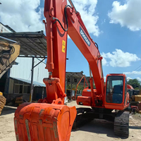 Machinerie de construction d'occasion, excavatrice sur chenilles Doosan DH225 d'origine, prix d'origine japonais bon marché
