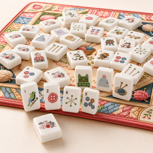 Ensemble de Mahjong américain monocouche le plus vendu |   Tuiles de Mahjong Assorties en Stock avec Livraison Rapide en 7 Jours - Product Image 5