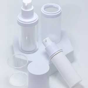 High Quality Cosmetic Airless <b>Bottle</b> 30ml 15ml Unique Acrylic Airless <b>Pump</b> <b>Bottle</b> With Color for Sunscreen Lotion Cream Packing - Product Image 1