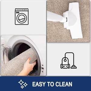 Zerbino lavabile a macchina antiscivolo, tappetino porta d'ingresso con assorbanza d'acqua 50x80cm - Product Image 6