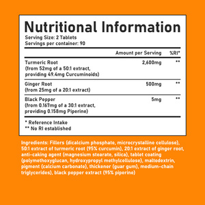 Customizable Turmeric Tablets with Ginger Root Extract Herbal <b>Supplements</b> Immune Support Promotes Digestion Natural Tablet - Product Image 6
