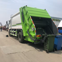 Nouveau et utilisé sinotruck Howo 12 m3 10 m3 type de compression petit compacteur chine ramasser camion à ordures