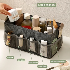 Có Thể Gập Lại Vải Lưu Trữ Hộp Cho Nhà Phòng Ngủ Tổ Chức Trang Điểm & Đồ Trang Sức Lưu Trữ Giỏ Cho Bảng Máy Tính Để Bàn Cho Công Cụ Tổ Chức - Product Image 3