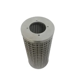 Cartuccia di filtri idraulici in rete metallica sinterizzata in acciaio inossidabile poroso da 0,2 um a 120um