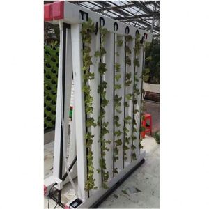 Torre de Cultivo Hidropónico, Sistema de Cultivo Vertical, Sistema Hidropónico Completo con Canales Zip para Invernadero - Product Image 2