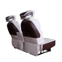 Canapé-lit en cuir VIP pour mini-bus/camping-car, banquette/3 sièges électriques à assembler pour Vito Sprinter V-Class