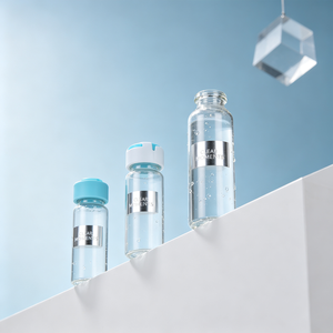 Flacons en verre vides de qualité pharmaceutique de 3 ml, 5 ml, 7 ml, 10 ml, 15 ml, 20 ml, 30 ml, en promotion, pour injections, avec bouchon en caoutchouc et capuchon cosmétique - Product Image 3