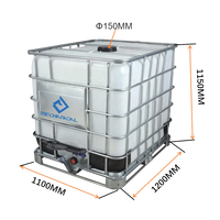 Vendite calde in acciaio inox ad alta velocità IBC ad alta shear omogeneizzatore mixer per cosmetici fertilizzante liquido